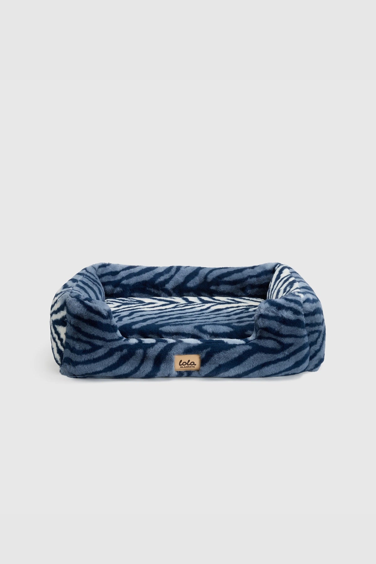 The Lola Pet Bed | Blue Zebra